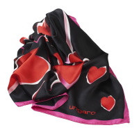 UNGARO Foulard soie Cuore PLUFN129